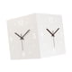 thumbnail image 5 of Reloj De Pared De Esquina De Doble Cara Moderno Silencioso Para Sala De Estar Restaurante Hogar, 5 of 5