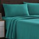 thumbnail image 1 of Sábanas de franela Sweet Home Collection King Teal, 1 of 5