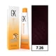 thumbnail image 1 of - Tintura Cream Color Permanente Vegana 100ml + Oxidante - 7.26 Malva Roja, 1 of 2