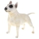 thumbnail image 3 of Figura De Modelo De Animal Realista, Figura De Perro De Juguete, Decoración Del Hogar, Bull Terrier, Blanco, 3 of 5