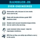 thumbnail image 2 of Botella YETI Rambler Jr. 350 ml para niños con tapón de pajita Lowcountry Peach, 2 of 3
