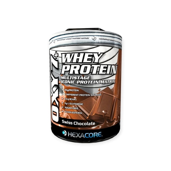 Proteina Oxy Whey Protein 5lbs 67 Sv Swiss Chocolate -
