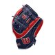 thumbnail image 4 of Guante de béisbol WILSON A2K 1724SS 29 cm Azul marino/Rojo, 4 of 8