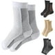 thumbnail image 1 of 4 pares de calcetines de compresión, calcetines nano neuropáticos, calcetines de compresión, soporte de tobillo de compresión para pies, calcetines ortopédicos para hombre y mujer (tamaño pequeño/medi, 1 of 5