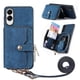 thumbnail image 2 of Funda Tipo Cartera con Correa Cruzada para Samsung Galaxy S25 Edge Protección Contra Golpes Azul, 2 of 4