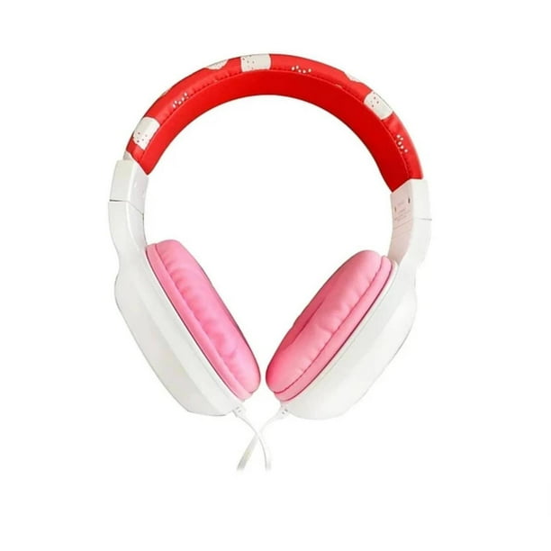 Audifonos Manos Libres OverEar Infantil Blanco Minnie Mouse