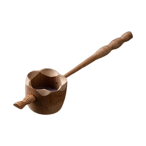 Colador de té de bambú, filtro de té, decoración de mesa, herramienta de té, mango largo, Infusor de té de bambú para tazas de té, tazas de té Kung Fu 184 cm x 42 cm