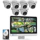 thumbnail image 1 of Sistema de cámaras de seguridad Forcovr 8 canales 8 MP NVR con 6 cámaras PoE de 5 MP, 1 of 9