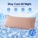 thumbnail image 3 of Funda de almohada EVOLIVE 53x137 cm Acolchada con cremallera color topo, 3 of 9