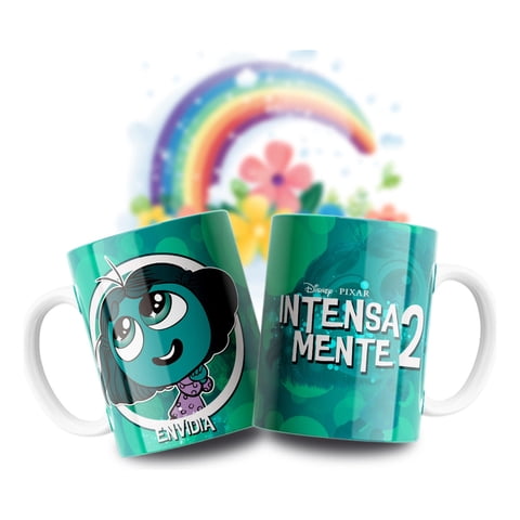 Arumistorechile - Tazon Taza Colección Intensamente 2 Hermosa - Envidia