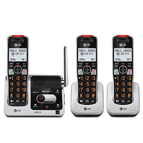 Teléfono Inalámbrico At&T Bl102-3 Dect 6.0 Con Bloqueador De Llamadas Inteligente