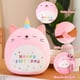 thumbnail image 2 of SQEQE Unicorn Cat Plush Kawaii Birthday Cat Plushies Pillow Talle S, 2 of 3