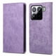 thumbnail image 2 of Funda tipo cartera con bloqueo RFID para Xiaomi 15 Con tapa abatible, portatarjetas, cierre magnético, TPU y soporte Morado, 2 of 6