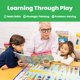 thumbnail image 4 of Set de ajedrez de Backgammon Story Time para niños mayores de 3 años, 4 of 6