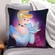 thumbnail image 1 of Cenicienta Princesa Fundas de almohada de terciopelo con tema, regalos de funda de almohada, decoración para el hogar, cojín de lanzar, regalo de cumpleaños para fans y parejas. 45cm x 45cm., 1 of 6