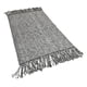 thumbnail image 1 of Alfombra Entrada Hogar Limpiapiés Decorativa Tejida 60x90cm gris oscuro, 1 of 3