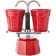 thumbnail image 2 of Cafetera Bialetti Mini Express Roja 2 Tazas Aluminio, 2 of 3