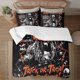 thumbnail image 1 of Halloween Rob Zombie 3-Piece Bedding Set For Kids Boys Girls Adult Cartoon Warm Cute Fashion Holiday Present Gift Bed Sheets, 1 of 5