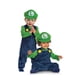 thumbnail image 1 of Disfraz Disguise Luigi para bebé 6/12 meses – traje de terciopelo, 1 of 5