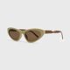 thumbnail image 2 of Lentes De Sol Modelo Felina Estilo Moderno UVA//UVB beige Talla Única, 2 of 4