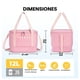 thumbnail image 4 of Tourit Bolso Cooler Térmico Daily 16 latas 12L Impermeable Rosado, 4 of 6