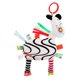 thumbnail image 1 of Baby Kids Pram Handbell Cochecito colgante juguetes de peluche cebra con flores, 1 of 5