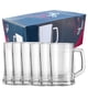 thumbnail image 2 of SET DE 6 VASOS CERVECEROS  DE VIDRIO 500CC, 2 of 3