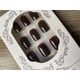 thumbnail image 2 of Uñas Press-on Adhesivas Largo Medio Redondeada 24pcs Postizas Reutilizable Marron Oscuro, 2 of 8