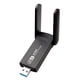 thumbnail image 3 of Adaptador WiFi USB 1800 Mbps De Doble Banda Con Antena Externa WiFi 6 Para PC Portátil, 3 of 3