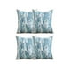 thumbnail image 2 of Pack De 4 Fundas De Cojin Hoja Azul, 2 of 3