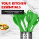 thumbnail image 2 of Juego de utensilios y utensilios de cocina Chef Craft Premium Silicone, 9 piezas, 2 of 6