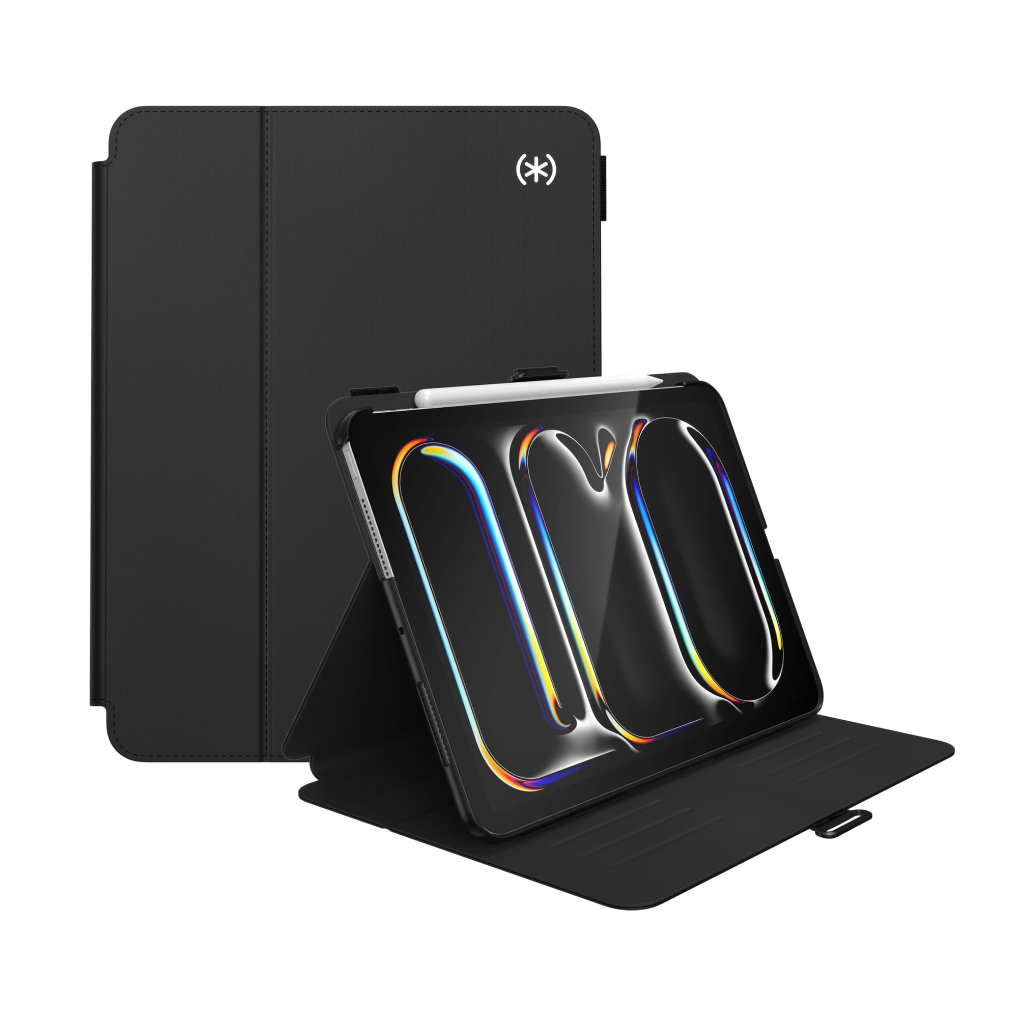 Funda Para Ipad Pro 11 Speck Balance Folio Con Soporte Para Lápices, Color Negro