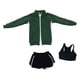 thumbnail image 4 of Ropa De Mu?ecas Femeninas A Escala 1/6 De Moda Para Figuras De Soldados De 12 Pulgadas Verde, 4 of 5