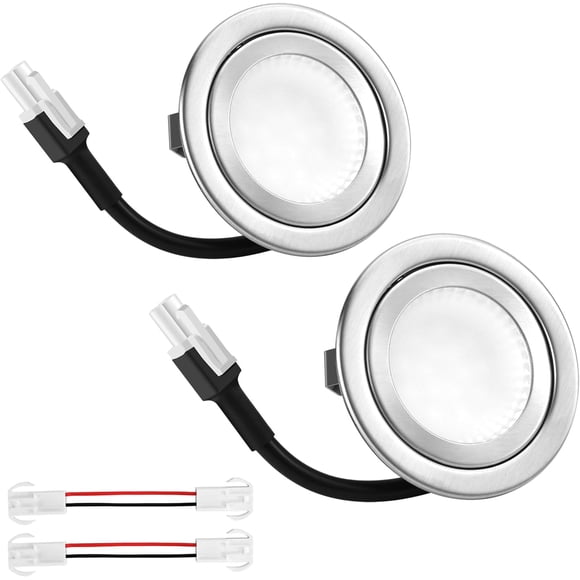 Bombillas LED para campana extractora LPSAFP 20W 12V CC 3000K, paquete de 2
