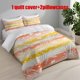 thumbnail image 1 of 3pcs Christmas Themed Snowflake Printed Bedding Set Duvet Cover and Pillowcases, 1 of 5