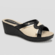 thumbnail image 2 of Sandalia Mujer Crema/Negro Cecilia 98 Piccadilly, 2 of 5