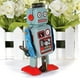 thumbnail image 2 of Vintage Mechanical Clockwork Wind Up Toys, Walking Radar Robot Tin Toy, For Children Kids, 2 of 4