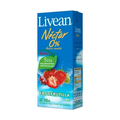 Néctar Sabor Frutifrutilla Caja 200 Ml Livean