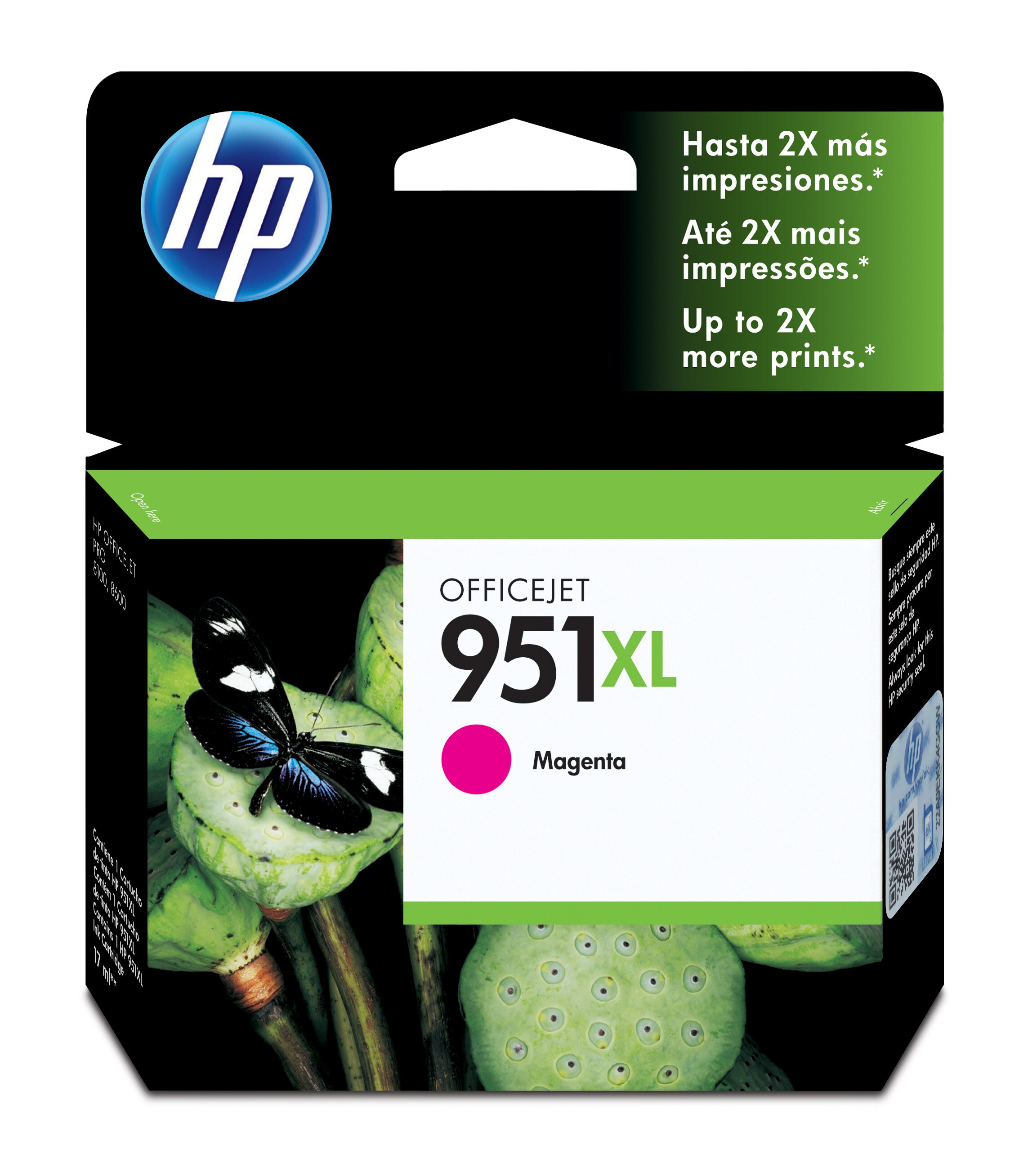 Tinta Hp 951Xl Magenta Cn047Al