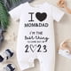 thumbnail image 1 of Baby Boys And Girls Casual "I Love My Mom & Dad" Printed Short Sleeve Romper, Cute Cotton Comfy Jumpsuit Clothes, 1 of 5