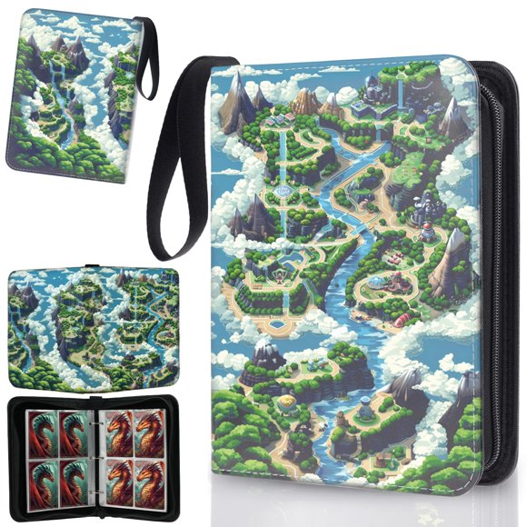Carpeta de cartas Ayehe 400P Trainer's Journey