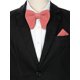 thumbnail image 4 of INSPIRE CHIC Conjunto de Pajarita Ajustable de Color Sólido y Pañuelo de Terciopelo para Hombre, Rosa Empolvado, Talla Única, 4 of 4