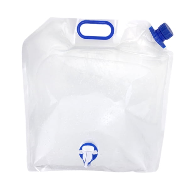 Bolsa de almacenamiento para contenedor de agua, plegable, portátil, resistente, para emergencias, ideal para excursiones al aire libre de montañismo. 10 litros