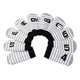 thumbnail image 3 of Fundas De Cabeza De Hierro Para Golf, Cubiertas De Cu?as De Golf Duraderas Tejidas Para Hombres Y Mujeres, Color Blanco Y Gris, 10 Uds., 3 of 5