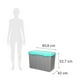 thumbnail image 3 of Caja Organizadora Baul Con Ruedas Almacenamiento 123 Lts, 3 of 3
