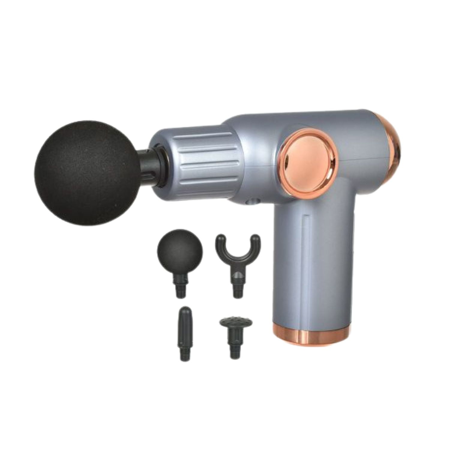 Disparo - Masajeador Portátil Pantalla Digital Massage Gun Plateado