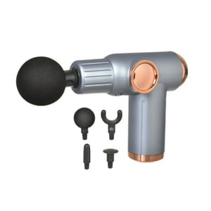 Disparo - Masajeador Portátil Pantalla Digital Massage Gun Plateado