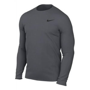 Camiseta Nike Team Legend De Manga Larga Dri-Fit Para Hombre, Color Gris