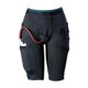 thumbnail image 1 of Pantalones cortos CathWear talla mediana negro – Soporte para bolsa de pierna de catéter, 1 of 8