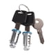 thumbnail image 5 of Cerraduras para portaequipajes de techo, núcleo de bloqueo, cerraduras para SUV de fácil instalación, llaves, accesorio premium, cerraduras de barra t 2 núcleos de bloqueo, 5 of 5